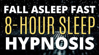 Powerful 8-hour Sleep Hypnosis For Deep Healing and to Reduce Anxiety | Dark Screen | Voice Only