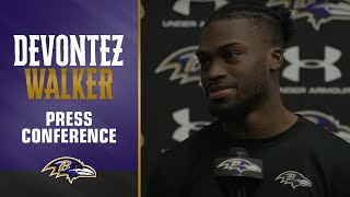 Devontez Walker Talks About Matching Up With Nate Wiggins | Baltimore Ravens