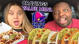 Trying The NEW VALUE MENU At TACO BELL! [Food Review]