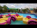 All Water Slides At Fantasia Lagoon Waterpark Bangkok (Rooftop Waterpark)