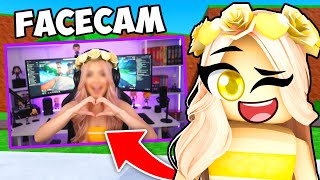 we played roblox with FACECAM..