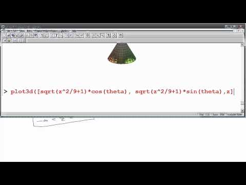 Parametrizations-Part 4-hyperboloids Parametrizations-Part 4-hyperboloids