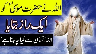 Allah Ne Hazrat Musa as Ko Kya Raaz Bataya | Prophet Moses | Nabi | Qasas Ul Anbiya | Mehrban Ali