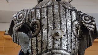 Elephant Armour weighing 160 kg, the only public collection in whole world from India 17th Century