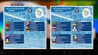 Sorteio Futebol Olímpico / Football Competition Draw - Rio 2016