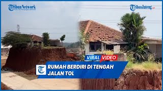 Viral Rumah Berdiri di Tengah Jalan Tol Cinere-Jagorawi Lama Kosong, Dapat Ganti Rp1,4 M