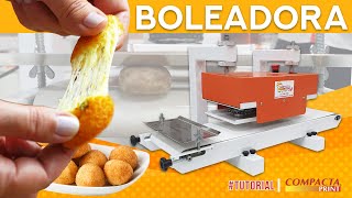 LANÇAMENTO | Máquina Boleadora | Formato Bolinha e Croquete | #COMPACTAPRINT