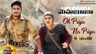 Mehbooba Telugu Movie Songs | Oh Priya Na Priya Full Video Song 4K | Puri Jagannadh | Akash Puri