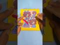 Raghatha The amazing digital circus page folding game puzzle # paper diy craft idea # viral short