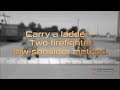 Essentials 6th Edition - Two Firefighter Low Shoulder Ladder Carry