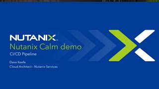 CI/CD Pipeline with Nutanix Calm