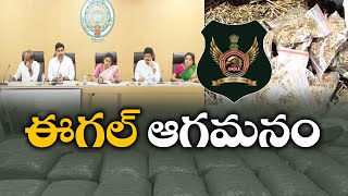 రాష్ట్రంలో గంజాయి, డ్రగ్స్‌ నియంత్రణకు ఈగల్‌ ఫోర్స్‌ | Eagle Force to Control Marijuana \u0026 Drugs @ AP