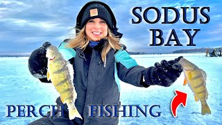 Back on SODUS BAY with the Family...Ice Fishing for Yellow Perch!!! (Jan 2022)