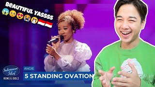 ANGIE CARVALHO - MENCINTAIMU (KRISDAYANTI) - TOP 15 - Indonesian Idol 2025 | REACTION