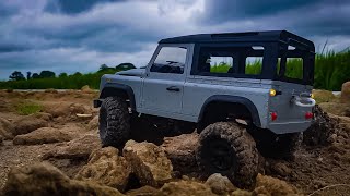 Defender D90 Off-road Adventure | RC Car MN99S Land Rover