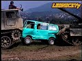 kolizja suzuki z czoŁgiem ... car crash tank t 55 am u0026 ats crushes car