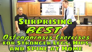 Surprising BEST Osteoporosis Exercises for Stronger Legs, Hips, & Spine at Home