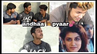 Andha Pyaar | Facebook love| Priya Prakash Varrier| Arsuu khan |