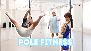 WE TRIED POLE FITNESS FOR THE FIRST TIME *or was it...*