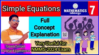 7th Class Maths New Syllabus|| Chapter-4||Simple Equations-Full Concept Explanation|Must Watch Video