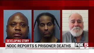 Nevada Dept. of Corrections reports 5 prisoner deaths, including convicted murderers