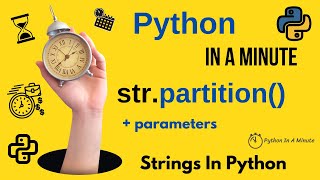 str.partition(sep) - Split Python Strings at First Occurrence of Separator