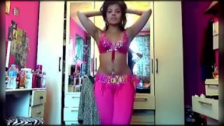 Hot Indian Girls Belly dance practice in her Dressing room |हॉट इंडियन गर्ल्स बेली डांस प्रैक्टिस |