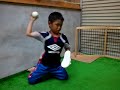 塁　守備　7歳7ヶ月　小学2年生　野球