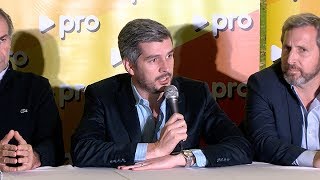 Marcos Peña repudió los "escraches" a Macri, Vidal y Garavano