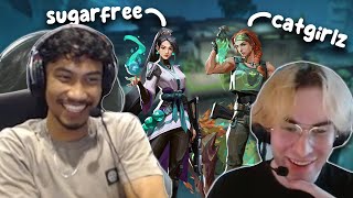 Sugarfree reacts to "pge and seeker are wingmen"