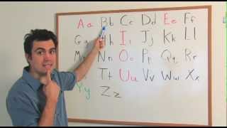 The English Alphabet (ABC - Learn English) Speak English!