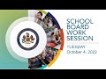 FCPS School Board Work Session - 10/4/22