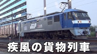 2022年7月・8月撮影の疾風の貨物列車全36本　今回は藤枝市の田沼街道踏切と名古屋市の笠寺踏切で撮影！真夏の街に響き渡る大迫力のモーター音とジョイント音