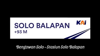 Bel stasiun Solo Balapan