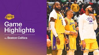 HIGHLIGHTS: Los Angeles Lakers vs Boston Celtics