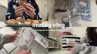 VLOG:大学生日常🩵やることを詰め込んでみる土曜日➕（Todoリスト）新しい洋服​⁠開封🩰@codibook韓国で買ったシールでデコ📚編集💻、爆食DAY!