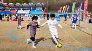 청양군수배  풋살 대회- 화이트 예선2 )부천 FC드림 화이트 vs KS 축구센터  4 대0 (22.11.12)