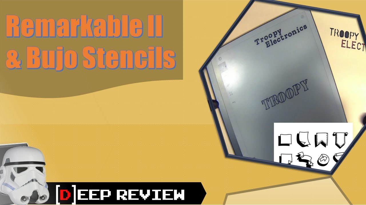 #Review - Bullet Stencils with Remarkable | FastForward | 0x04