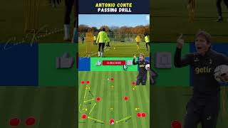 Passing Drills by Antonio Conte / Tottenham  #shorts #football #soccer #tottenham #antonioconte