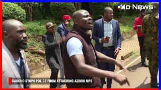 Gaucho stops polis from Arest1ng Azimio MPs at Jubilee Party Offices