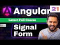 Angular 21 tutorial in Hindi #44 Signal Forms Explained | Forms with Signals (Experimental)