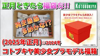 【2025年正月】コトブキヤ美少女プラモデル(2024冬)福箱18,700円開封動画