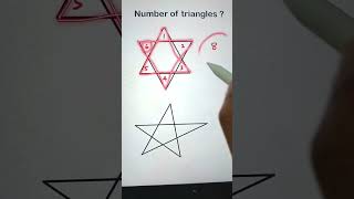 COUNTING OF TRIANGLES  IN THE FIGURE | NMMS