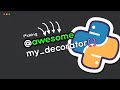 F*ckin Awesome Decorators in Python...