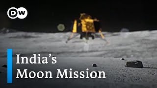 India's Chandrayaan 2 moon probe set for landing | DW News