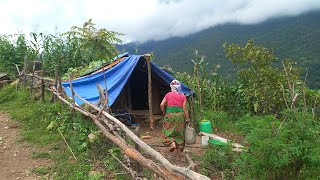 Nepali Mountain Village Life | Rainy Day | Snowfall Time | Orginal Village Life | Life In Rural |