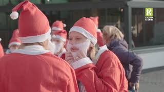 Santa run in Leimuiden