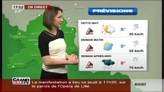 Les Prévisions Météo du 6 Février 2014 (Lille)