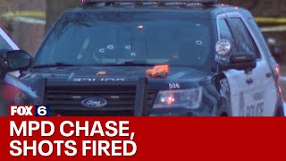 Milwaukee police pursuit, shots fired near 75th and Congress | FOX6 News Milwaukee