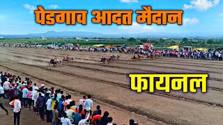 पहा कोण झालं पेडगाव आदत फायनल चा मानकरी | pedgav aadat final | bailgadi sharyat live